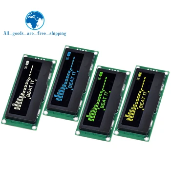2,23-дюймовый 4P IIC Белый/Желтый/Синий/Зеленый OLED-экран с модулем платы адаптера SSD1305 Drive IC 128*32 IIC Интерфейс Для arduino