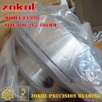 ZOKOL bearing UC320 90620 Шарикоподшипник с подушкой 100*215*108 мм