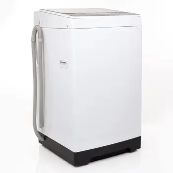 Портативная стиральная машина STW16D0W объемом 1,6 куб. футов, с верхней загрузкой, с впусками горячей и холодной воды, 6 циклов, Компактная для квартиры. Изображение 2
