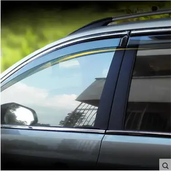 Для Chevrolet Captiva 2010-2012 2013-2015 2016 Оконный козырек Вентиляционные шторки Защита От Солнца и Дождя Защитные тенты Аксессуары для стайлинга автомобилей