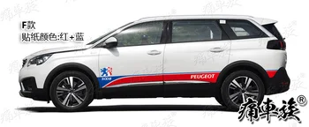 Автомобильные наклейки для Peugeot 50085008 украшения модифицированные автомобильные наклейки наклейки цвета кузова 5008 индивидуальные наклейки наклейки Изображение 2