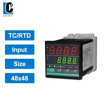TC/RTD вход CH102 48x48 мм SSR/Реле/4-20 мА/0-10 В выход RKC Промышленный интеллектуальный PID-регулятор температуры