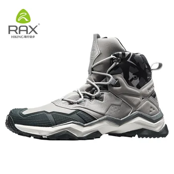Походная обувь Rax, водонепроницаемые спортивные кроссовки для мужчин, походные ботинки, Зимние ботинки, Теплая легкая походная обувь, дышащая