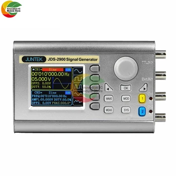 Ziqqucu JDS2900-50MHz DDS Функциональный генератор сигналов Цифрового управления Двухканальный частотомер Генератор сигналов произвольной формы Изображение 2