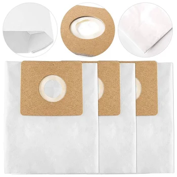 Бумажный мешок для пыли Емкостью 1,5 галлона, Совместимый с магазинным фильтровальным мешком переменного тока Емкостью 1-1,5 Галлона 90667 Типа A 9066700 Изображение 2