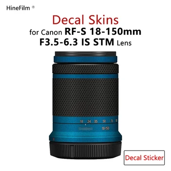 Наклейки для объектива RFS 18150 Виниловая Оберточная пленка Для Canon RF-S18-150mm F3.5-6.3 IS STM Наклейка На Объектив Защитная Наклейка для кожи
