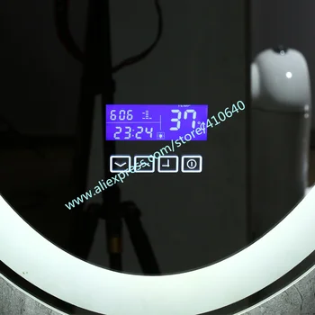 Trumsense K3014A 10 шт. Зеркальный Дисплей Времени Температуры Даты Сенсорный Выключатель для Ванной Комнаты Спальни Гостиной Умное Светодиодное Зеркало