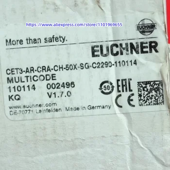 Новый оригинальный выключатель Euchner CET3-AR-CRA-CH-50X-SG-C2290-110114 Изображение 2