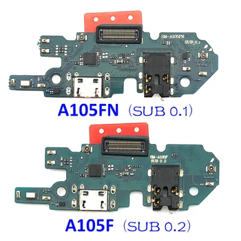 Док-станция USB Зарядное Устройство Порт Зарядки Гибкий Кабель Для Samsung A40 A10 A20 A30 A50 A60 A70 A80 A01 Core A11 A21s A10s A20s A30s Изображение 2