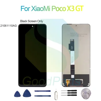 Для XiaoMi Poco X3 GT ЖК-экран дисплея 6,67“21061110AG Poco X3 GT Сенсорный Дигитайзер В Сборе Замена Изображение 2