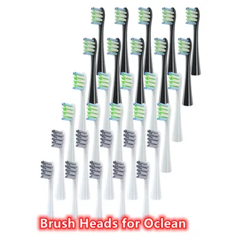 Сменная Головка Зубной щетки для Oclean SE +/Air/One/Z1/F1/X/X Pro Series Звуковая Электрическая Зубная щетка Глубокой Очистки 10 шт./20 шт./30 шт.