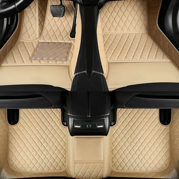 Изготовленные на заказ автомобильные коврики для Mercedes Benz S Class W223 4 Seat 2021-2022 годов Ковер из искусственной кожи Аксессуары для салона Автомобиля