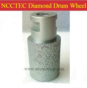 60 мм NCCTEC Паяный алмазный барабанный дисковый резак для шлифования твердого гранита Бесплатная доставка|60*60 мм 5/8 