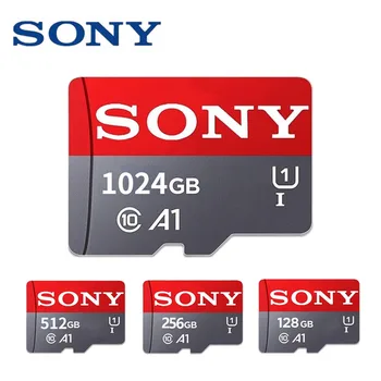 Оригинальный SONY Micro SD/TF 128 ГБ 256 ГБ 512 ГБ 1 ТБ Micro SD Карта Флэш-карта Карта памяти 16 32 64 ГБ microSD Дропшиппинг Для Телефона Изображение 2