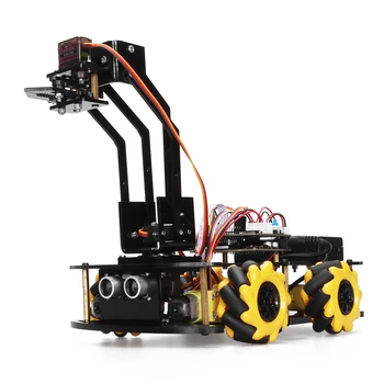 Умный набор роботов Образовательный проект Механическая рука Отличная забавная маленькая машинка для обучения программированию Комплект полной версии с кодами