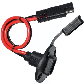 кабель Sae 10awg 2-контактный Быстроразъемный удлинитель автомобильной панели С отверстиями для винтов для солнечных панелей Battrey Motorcycles Ba O3w5