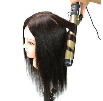100% Тренировочная головка для парикмахерских, тренировочная головка для манекена, тренировочная головка для человеческих волос