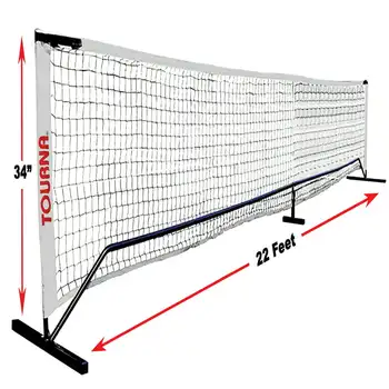 Сетка для игры в пиклбол 22 фута регулируемого размера и высоты