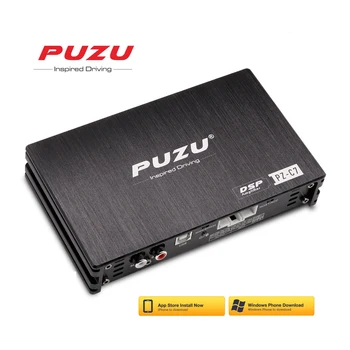 PUZU PZ-C7 жгут проводов 4X150 Вт Автомобильный DSP Усилитель Автомобильного Радио Обновление Звука Цифровой Процессор Аудиосигнала Для Hyundai VOLKSWAGEN Изображение 2