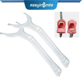 Easyinsmile Стоматологический Ретрактор для щек Инструменты для фотосъемки Автоклавируемый Открыватель для рта Пластик для ортодонтического отбеливания зубов Изображение 2
