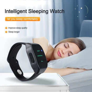 Интеллектуальное спальное устройство, Часы для быстрого сна, Расслабляющий Гипноз, Артефакт от Бессонницы, браслет, Часы, Микротоковый инструмент для сна