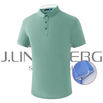 Футболка J Golf с короткими рукавами, Мужская Летняя Удобная Спортивная Рубашка Поло, Быстросохнущий Трикотаж GT4388846