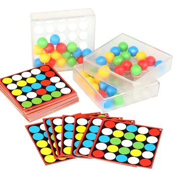 Цифровые Цветные шарики-головоломки, игра-лабиринт Для Взрослых, Детей, Мальчиков, девочек, Развивающие Интеллектуальные навыки Мелкой Моторики, Игрушки-Непоседы для пальцев