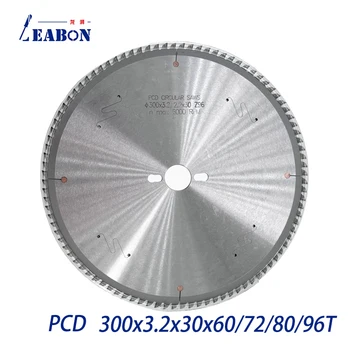PCD 300 мм 12-дюймовое алмазное дисковое пильное полотно промышленного класса для деревообработки, Раздвижная настольная пила, инструменты для резки древесины