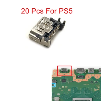 20ШТ Новая Замена Для PS5 HDMI-совместимого Порта Display Socket Jack Разъем Для Sony PlayStation 5