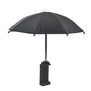 1ШТ Черный зонт для камеры, зонт от дождя, держатель для общей камеры, зонт для фотографической камеры