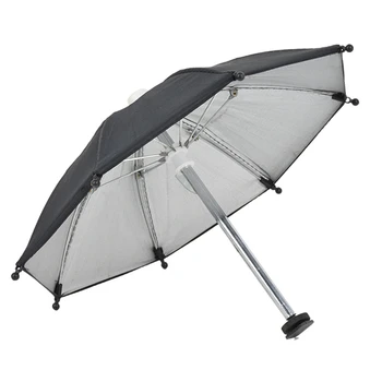 1ШТ Черный зонт для камеры, зонт от дождя, держатель для общей камеры, зонт для фотографической камеры Изображение 2