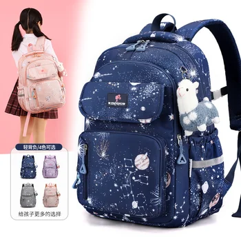 Новые детские школьные сумки Для девочек, Ортопедический рюкзак, Детский рюкзак, школьный рюкзак для начальной школы, Детские сумки для книг mochila Изображение 2