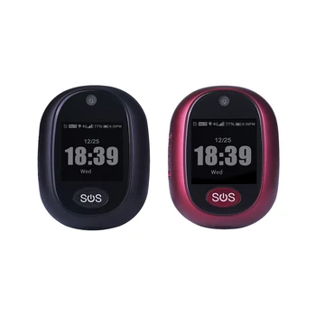 4G GPS Отслеживающий кулон RF-V45 Для детей старшего Возраста, Мини GPS Персональный трекер с будильником с низким зарядом батареи, говорящие часы, Водонепроницаемый Локатор