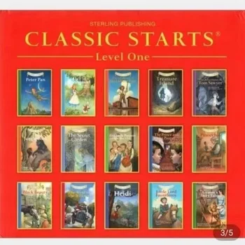 15 книг Sterling Classic Starts L1 L2 L3 Kid English Enlightenment Reading Books Livre Libro Изображение 2