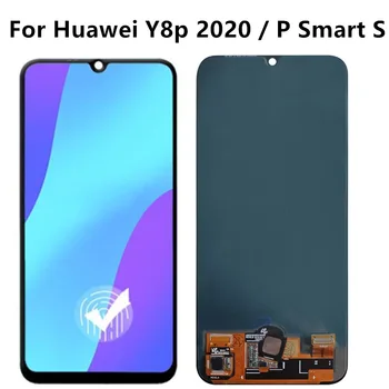 oled 6,3 ”Для Huawei Y8p 2020 Global/P Smart S AQM-L21 AQM-LX1 ЖК-дисплей с Сенсорным экраном и Цифровым Преобразователем В Сборе