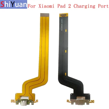 Разъем USB-порта для зарядки, гибкий кабель для Xiaomi Mi Pad 1 2 3, Разъем для зарядки, гибкий кабель, Запасные части для ремонта