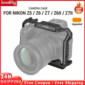 Полная камера SmallRig Cage для Nikon Z5/Z6/Z7/Z6II/Z7II Камера Cage Rig с холодным башмаком и NATO Rai Small Rig 2926