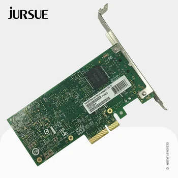 Серверный адаптер Ethernet I350-T2 с двойным портом RJ45 PCIe Гигабитный сетевой контроллер Изображение 2