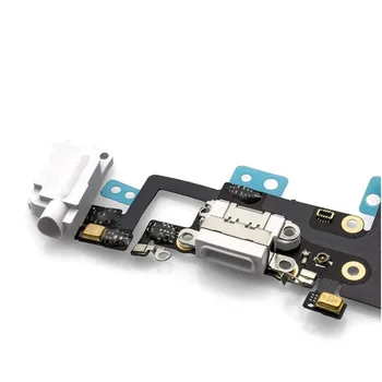 YWEWBJH 10 шт. лот Зарядное Устройство Порт Зарядки USB Докразъем замена Для iPhone 6S 6S Plus Аудиоразъем для наушников Гибкий Кабель Изображение 2