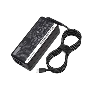 20 В 3.25A 65 Вт USB Type-C AC Адаптер Питания для ноутбука Зарядное Устройство Для Lenovo Thinkpad X1 carbon Yoga X270 X280 T580 P51 P52s E480 E470 S2 Изображение 2