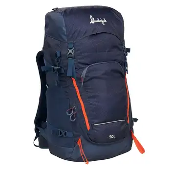 Рюкзак для пеших прогулок Slumberjack Trail Ridge объемом 50 литров, синий
