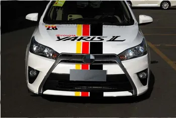 Для Toyota YARiS L автомобильная наклейка модификация украшения кузова YARiS L персонализированная пользовательская наклейка для гоночных соревнований decal Изображение 2