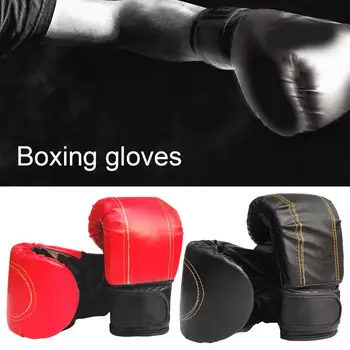 1 Пара высококачественных утолщенных перчаток с мешком для рук для боксерского поединка, перчатки для грэпплинга, перчатки для спарринга