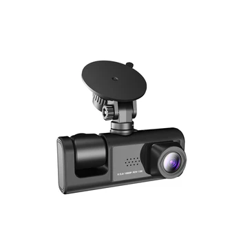 ABS Авто 3 объектива Видеорегистратор Петлевая Запись Аккумуляторная камера