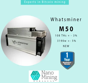 Новый Asic Whatsminer M50 108Th/s - эксперты в области майнинга!