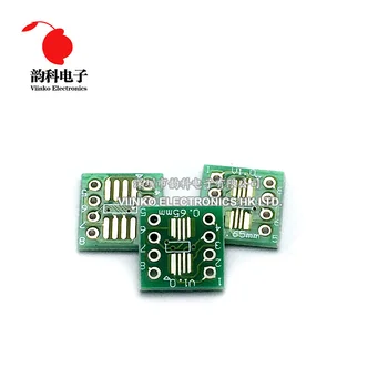 20 ШТУК TSSOP8 SSOP8 SOP8 к DIP8 плата для переноса DIP Pin-адаптер для платы с шагом