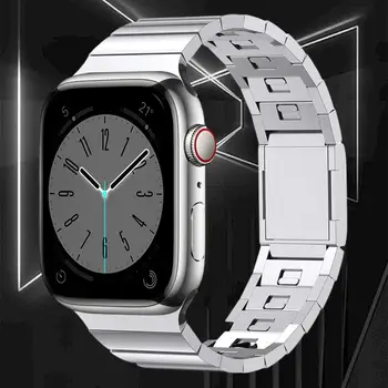 Обновите свои умные часы Apple ремешком из нержавеющей стали с магнитной пряжкой, подходящим для iWatch и Samsung S8