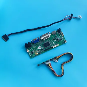 Комплект для LTN156AT35-P01/W01/T01/W02/H01/301 M.N68676 Светодиодная панель платы контроллера 1366X768 VGA DVI HDMI-совместимый ЖК-дисплей 15,6 