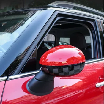 Крышка бокового зеркала Двери автомобиля для Mini Cooper Hardtop F54 F55 F56 F57 F60 Серии JCW Стиль Изображение 2