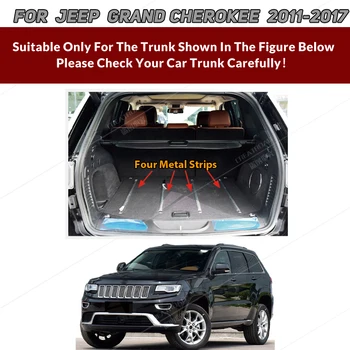 Автоматический Коврик для багажника с полным покрытием JEEP Grand Cherokee 2011-2017 12 13 14 15 16, автомобильный чехол, аксессуары для защиты интерьера Изображение 2